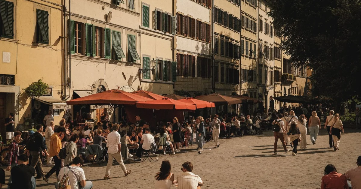 Incontri a Firenze: expat, turisti e fiorentini — tre mondi che non si mescolano